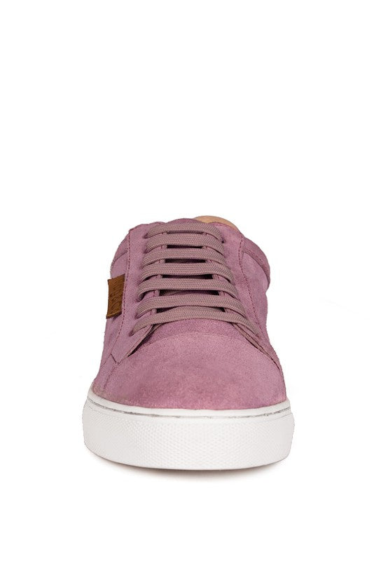 ASHFORD FINE SUEDE HANDCRAFTED SNEAKERS - Christi's Boutique