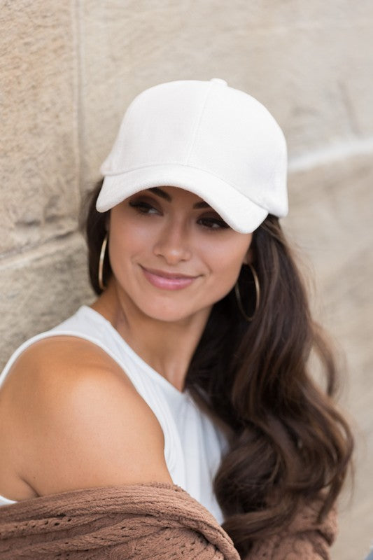 Velour Ball Cap - Christi's Boutique