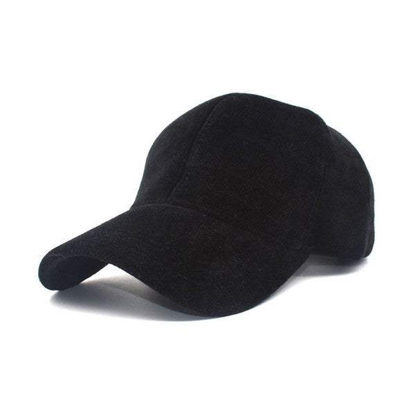 Velour Ball Cap - Christi's Boutique
