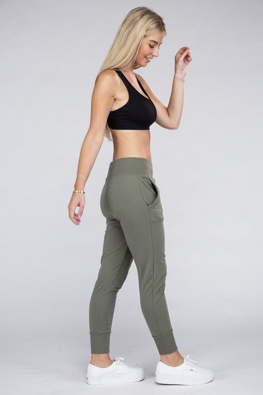 Comfy Stretch Lounge Sweat Pants - Christi's Boutique