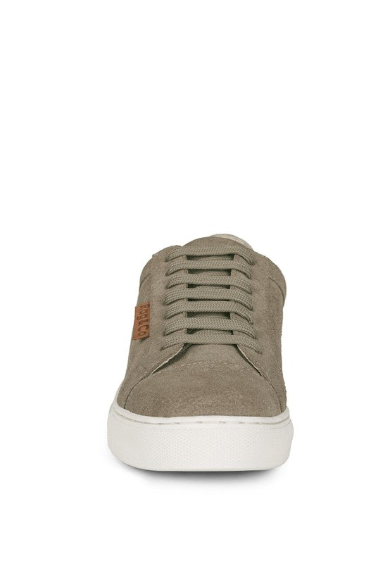 ASHFORD FINE SUEDE HANDCRAFTED SNEAKERS - Christi's Boutique