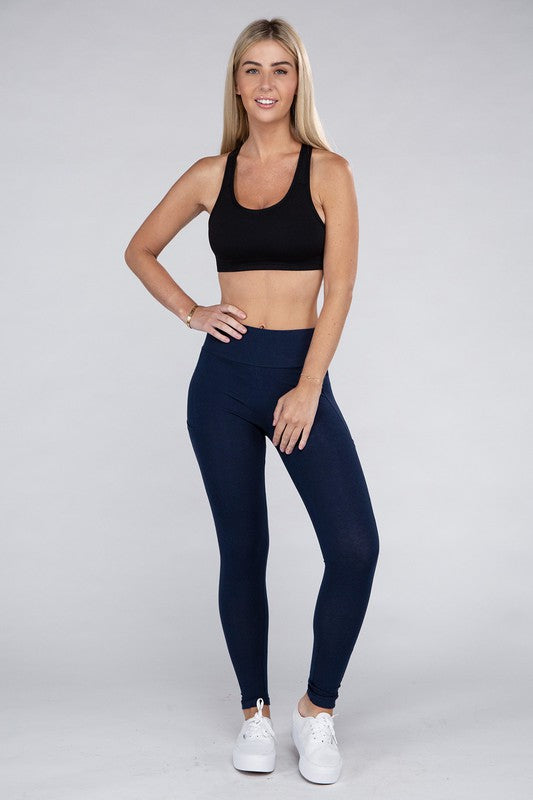 Active Leggings Featuring Concealed Pockets - Christi's Boutique