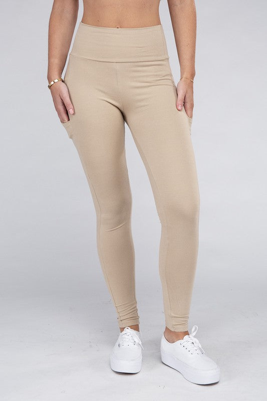 Active Leggings Featuring Concealed Pockets - Christi's Boutique