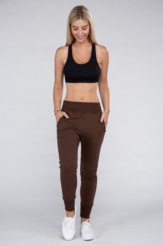 Comfy Stretch Lounge Sweat Pants - Christi's Boutique