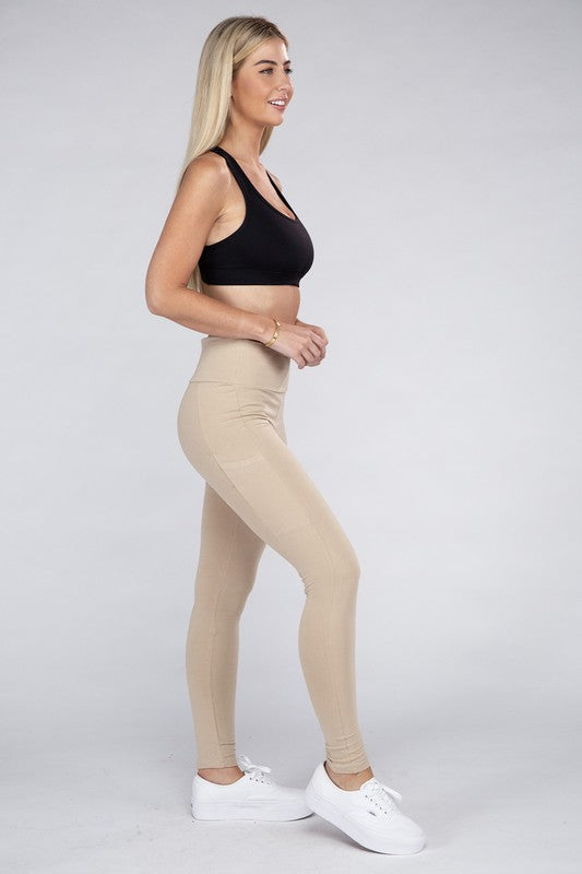Active Leggings Featuring Concealed Pockets - Christi's Boutique