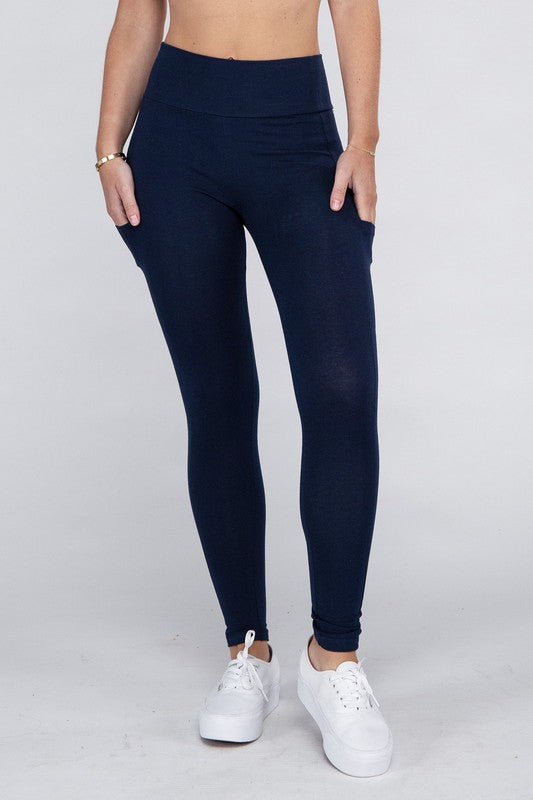 Active Leggings Featuring Concealed Pockets - Christi's Boutique