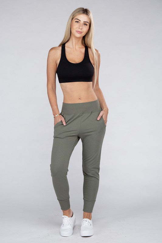 Comfy Stretch Lounge Sweat Pants - Christi's Boutique