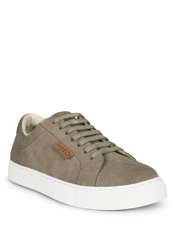 ASHFORD FINE SUEDE HANDCRAFTED SNEAKERS - Christi's Boutique