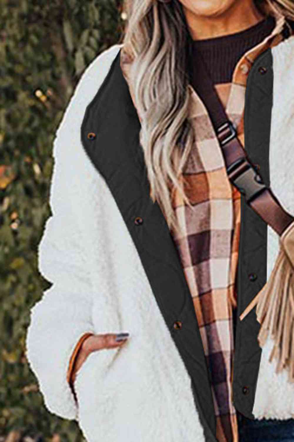 Long Sleeve Button Front Winter Coat - Christi's Boutique