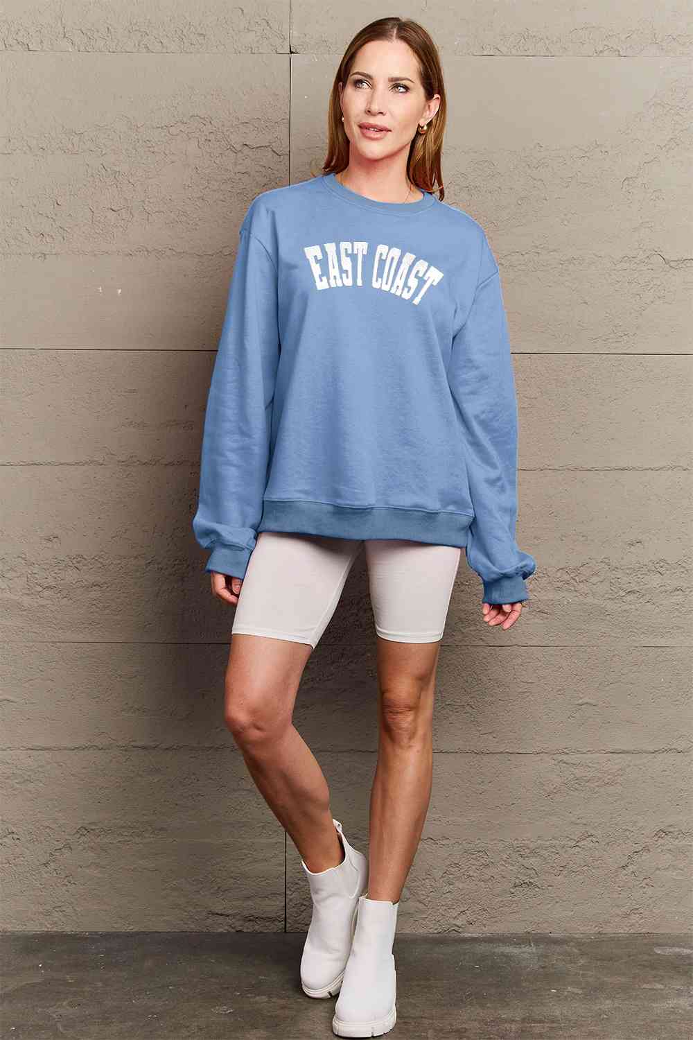 Simply Love Full Size KARMA Graphic Sweatshirt - Christi's Boutique