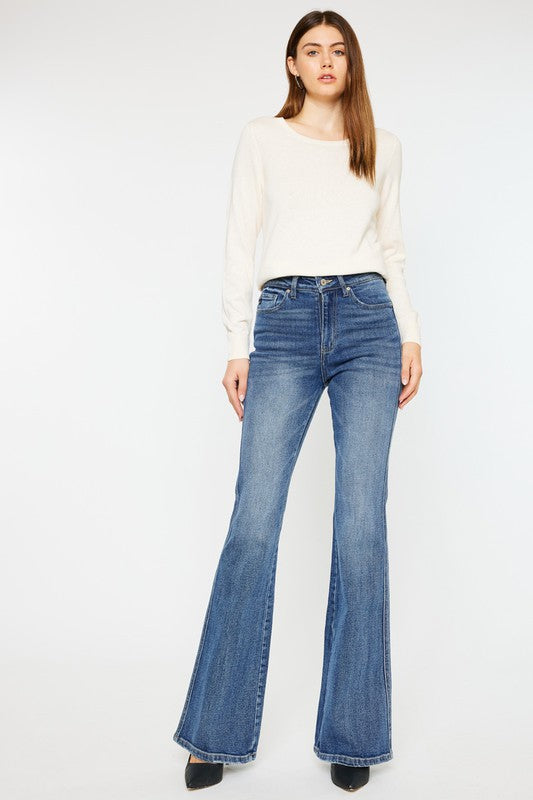 High Rise Flare Jeans - Christi's Boutique