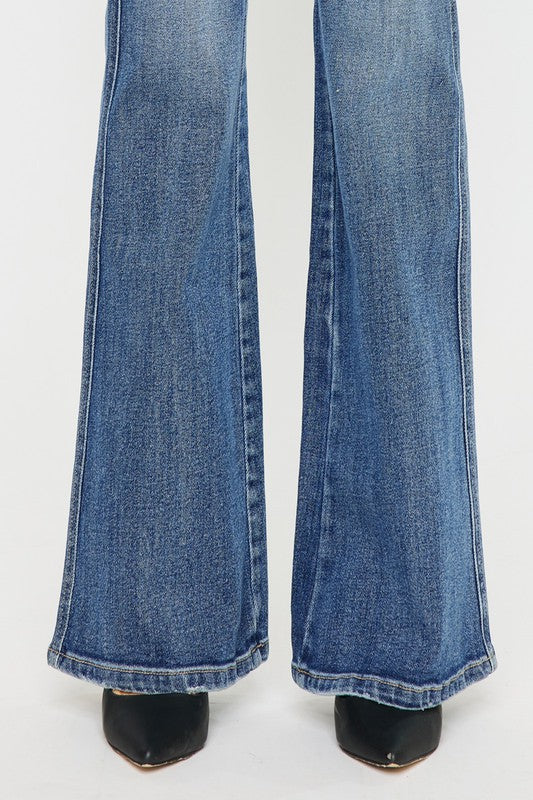 High Rise Flare Jeans - Christi's Boutique