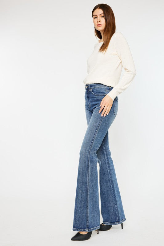 High Rise Flare Jeans - Christi's Boutique