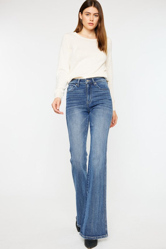 High Rise Flare Jeans - Christi's Boutique