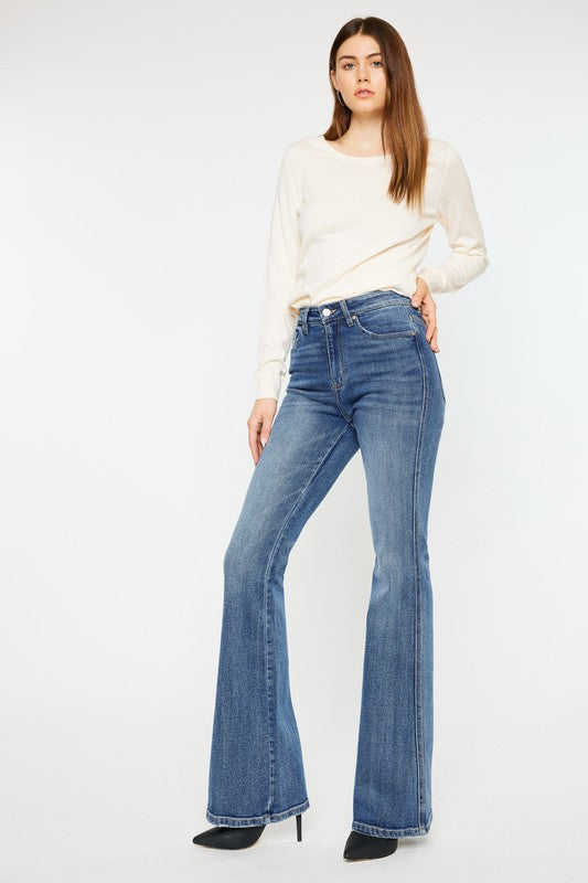 High Rise Flare Jeans - Christi's Boutique