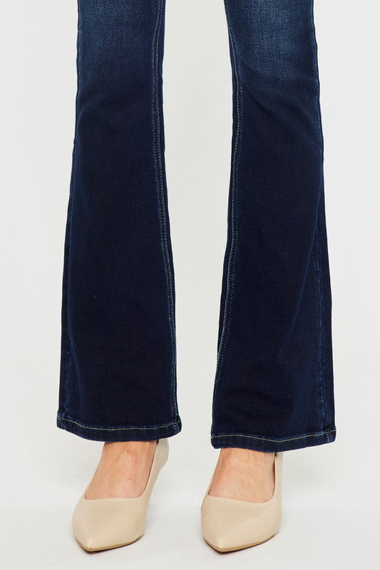 High Rise Wide Waistband Skinny Bootcut - Christi's Boutique