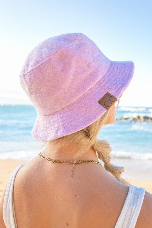 CC Terry Cloth Bucket Hat - Christi's Boutique