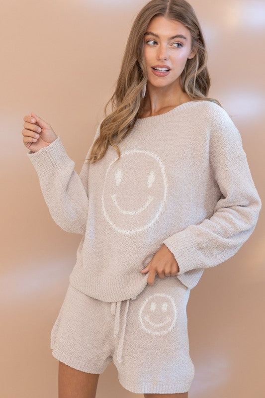 Cozy Soft Top with Shorts Set - Christi's Boutique