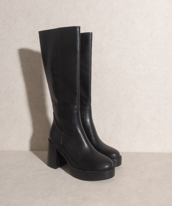 Oasis Society Juniper - Platform Knee-High Boots - Christi's Boutique