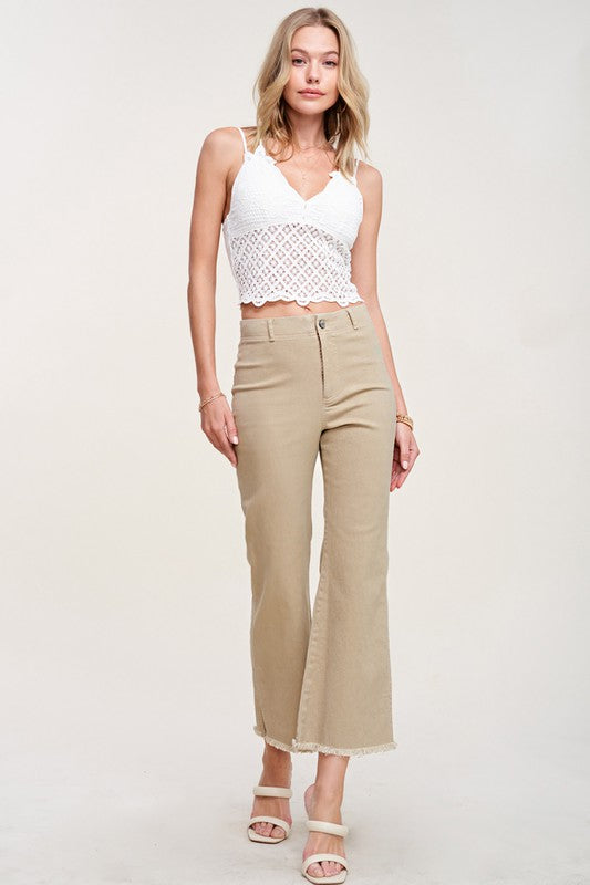 Cropped Flare Jeans - Christi's Boutique