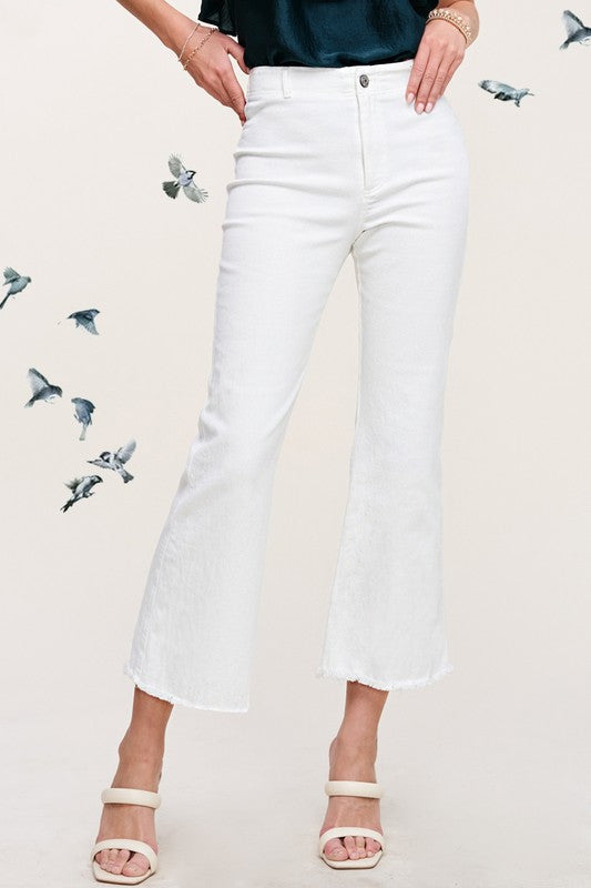 Cropped Flare Jeans - Christi's Boutique