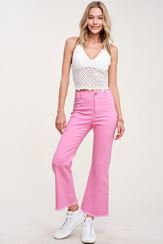 Cropped Flare Jeans - Christi's Boutique