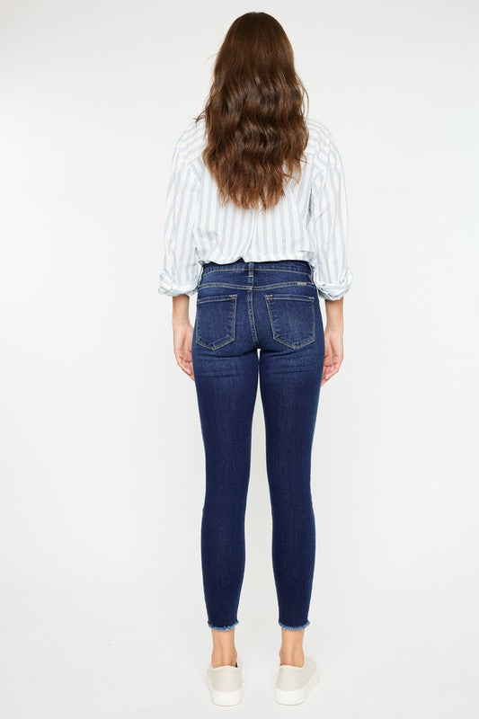 Mid RIse Ankle Skinny Jeans - Christi's Boutique