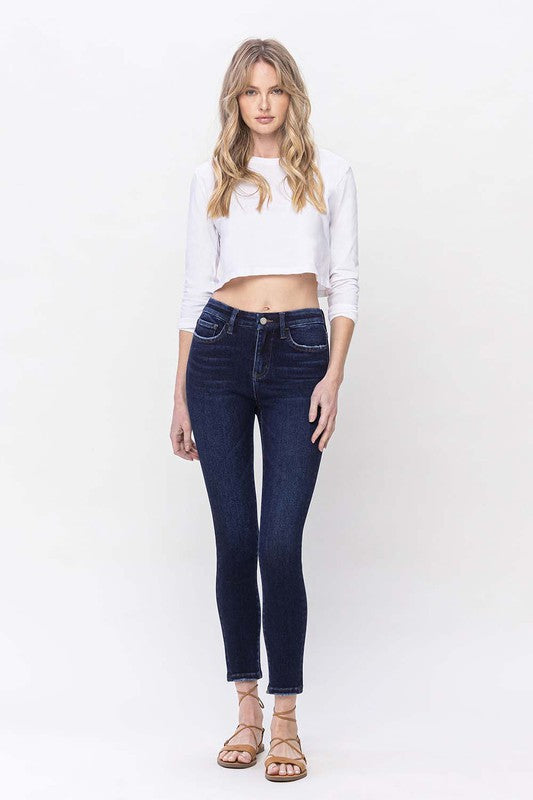 High Rise Ankle Skinny Jeans - Christi's Boutique