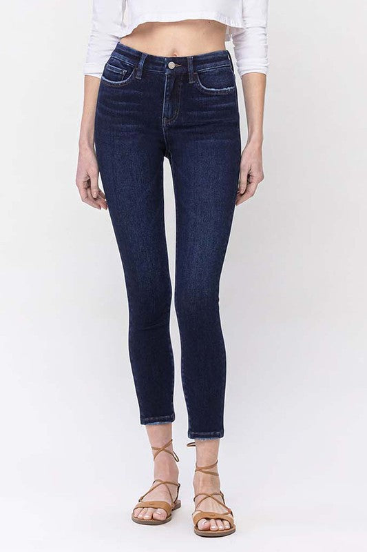 High Rise Ankle Skinny Jeans - Christi's Boutique