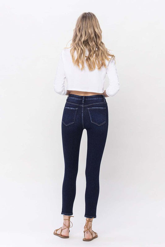 High Rise Ankle Skinny Jeans - Christi's Boutique