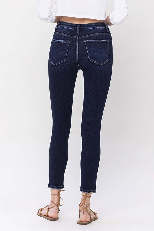 High Rise Ankle Skinny Jeans - Christi's Boutique