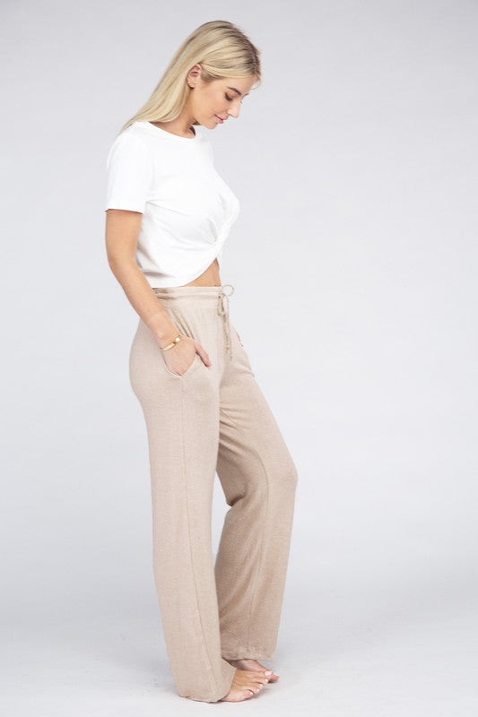 Cozy Terry Lounge Pants - Christi's Boutique