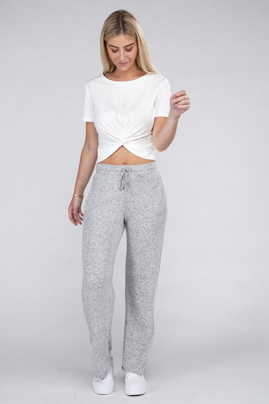 Cozy Terry Lounge Pants - Christi's Boutique