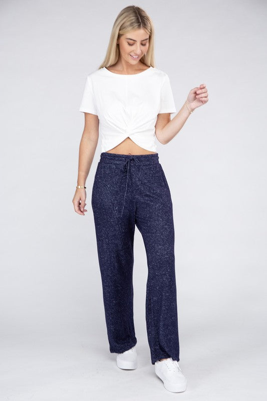 Cozy Terry Lounge Pants - Christi's Boutique