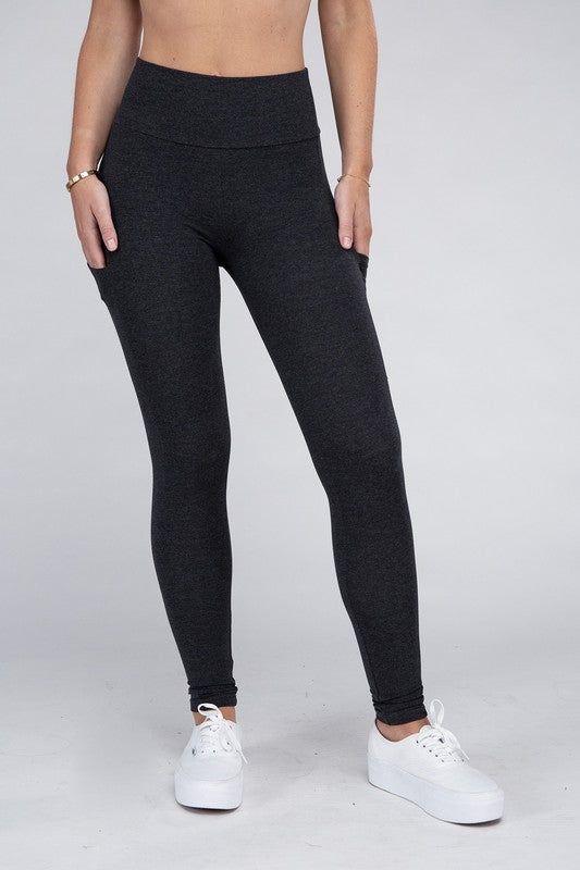 Active Leggings Featuring Concealed Pockets - Christi's Boutique