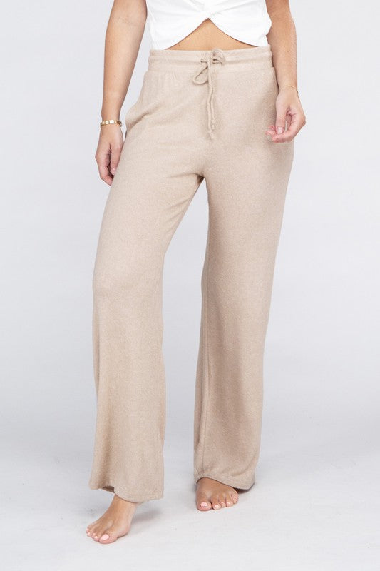 Cozy Terry Lounge Pants - Christi's Boutique